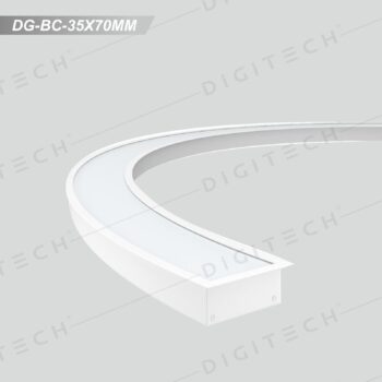 DG-BC-35X70MM Customised Bendable Profile
