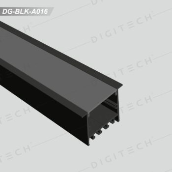 DG-BLK-A016 Black Led Profile