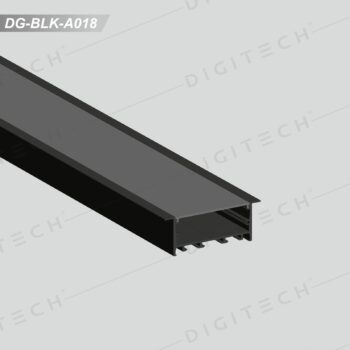 DG-BLK-A018 Black Led Profile
