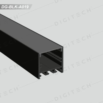 DG-BLK-A019 Black Led Profile