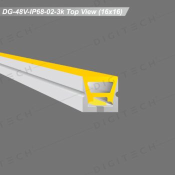 DG-48V-IP68-02-3K Top View (16 X 16) IP68 Waterproof Flex