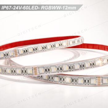 IP67-24V-60LED- RGBWW-12mm