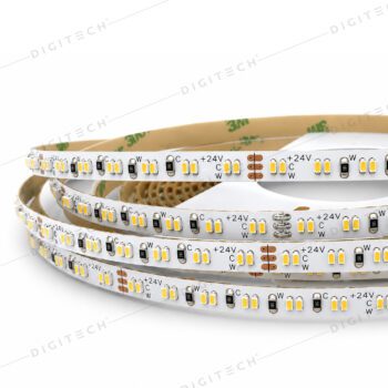 24V-2835-280LED-5MM CCT Tunable ( 27K-65K ) 24V-IP20-Flexible Strip